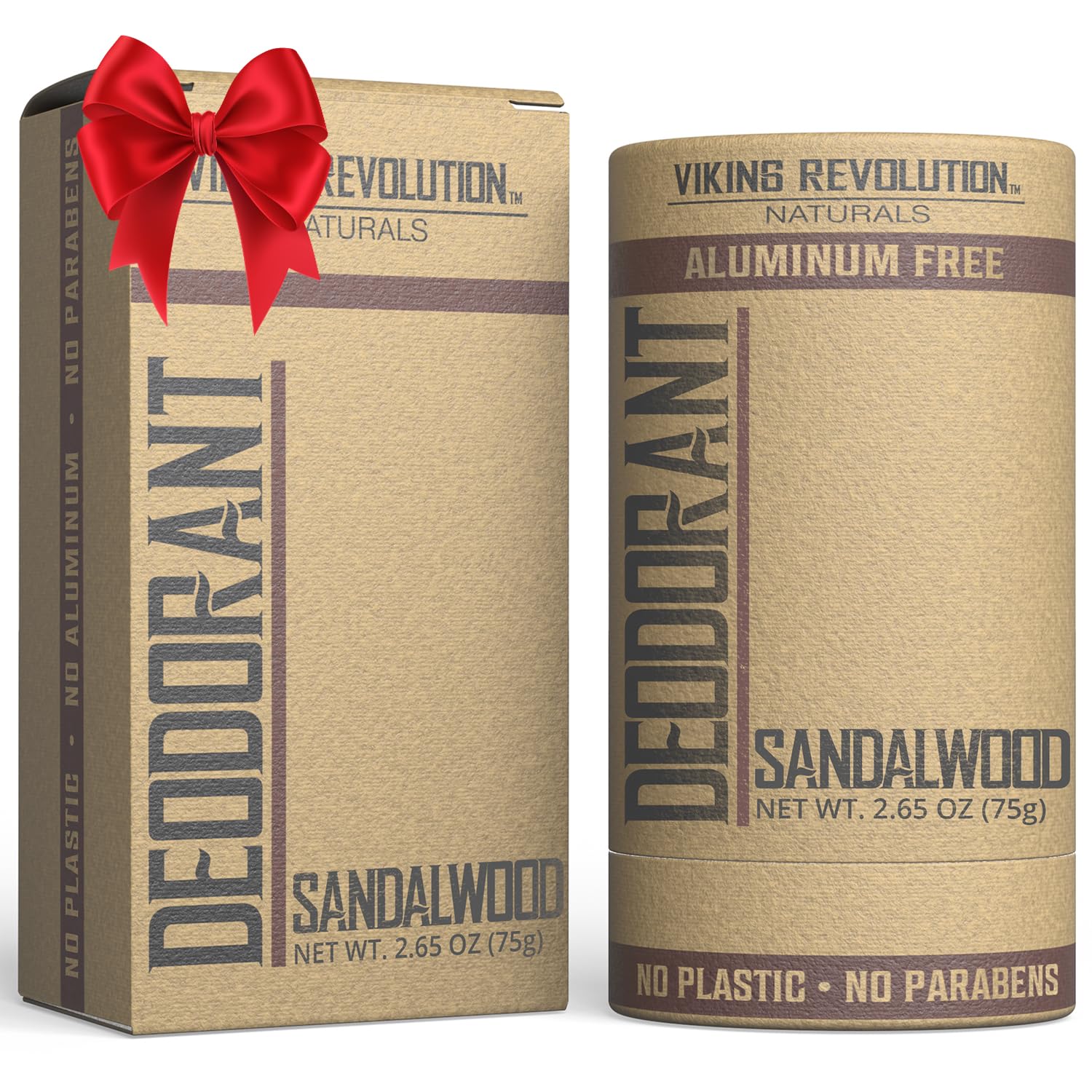 Viking Revolution Déodorant Santal en bâton, fraîcheur durable pour la journée.