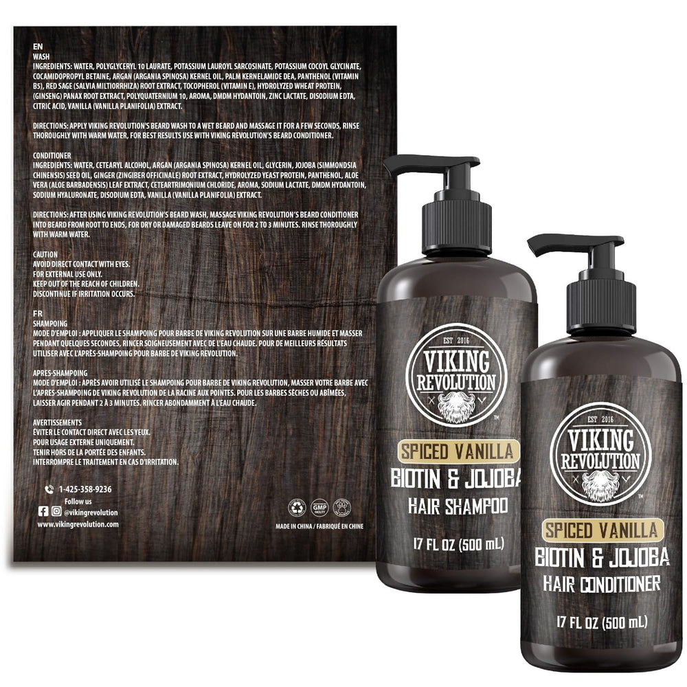 Viking Revolution Emballage vanille épicé – présentation premium et parfum.