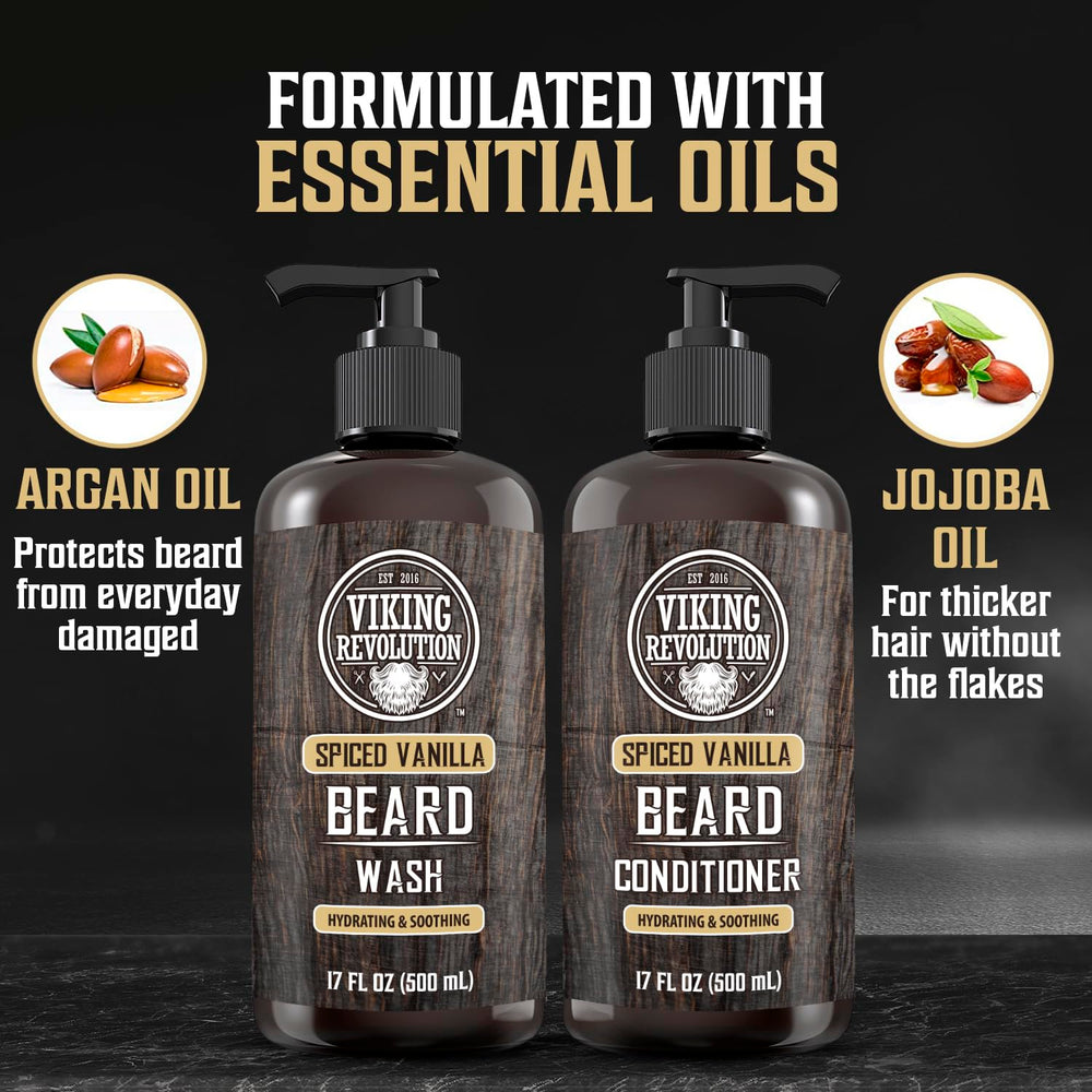 Viking Revolution Ensemble soin barbe – kit pratique pour routine quotidienne.