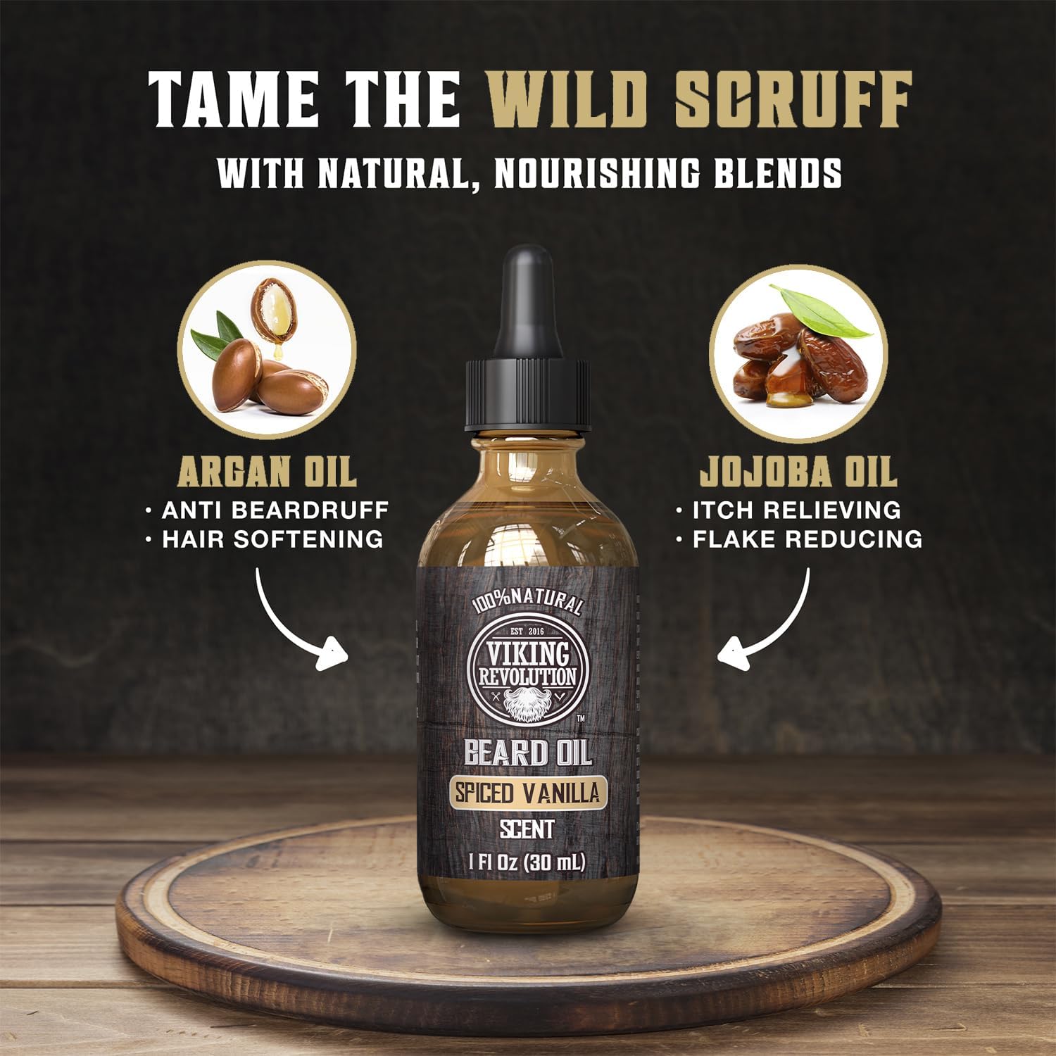 Viking Revolution Ensemble Soin Barbe: expérience parfumée vanille épicée