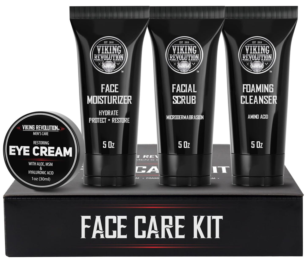 Coffret Viking Revolution ensemble soin visage homme pour une routine simple et efficace.