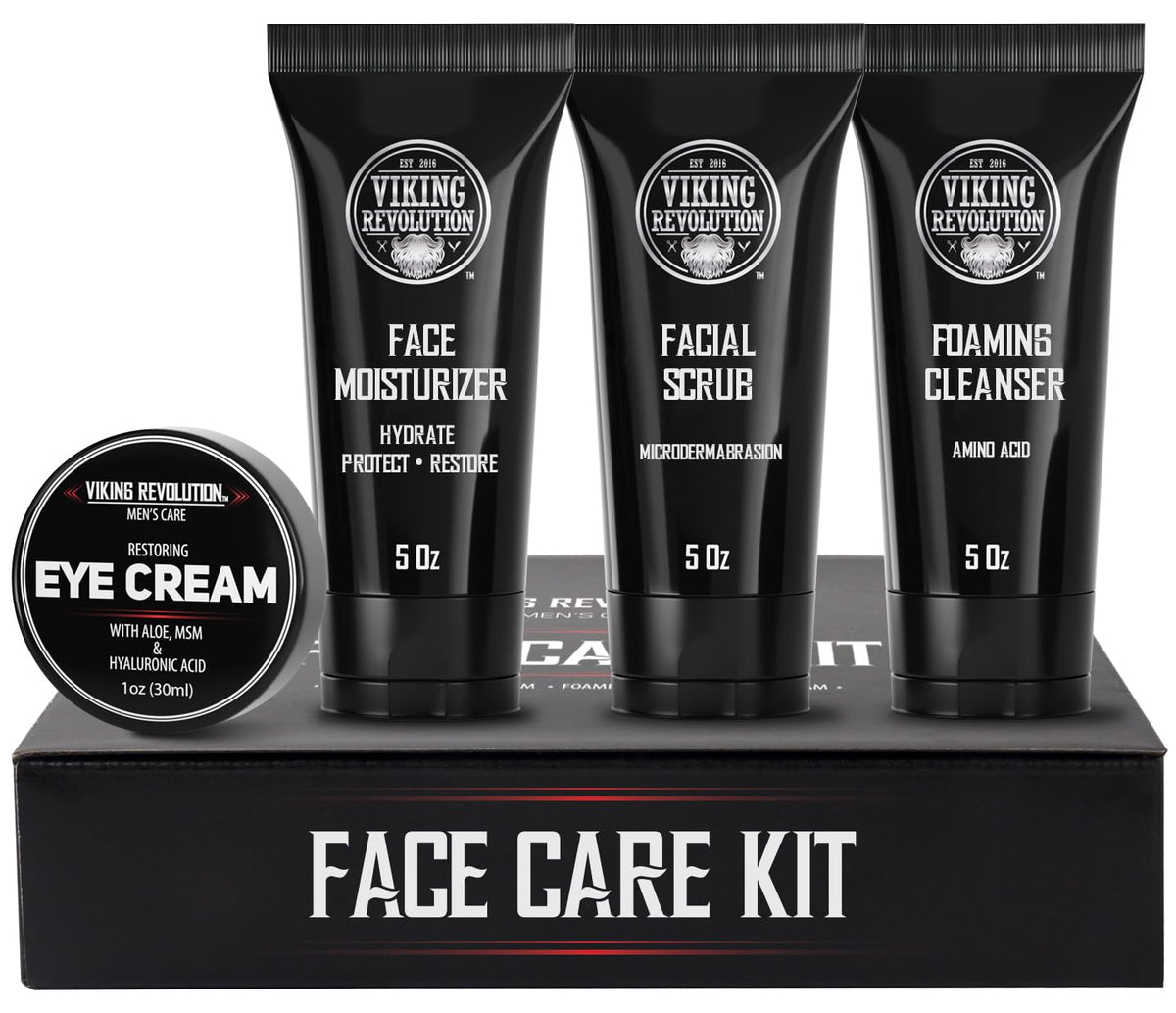 Coffret Viking Revolution ensemble soin visage homme pour une routine simple et efficace.