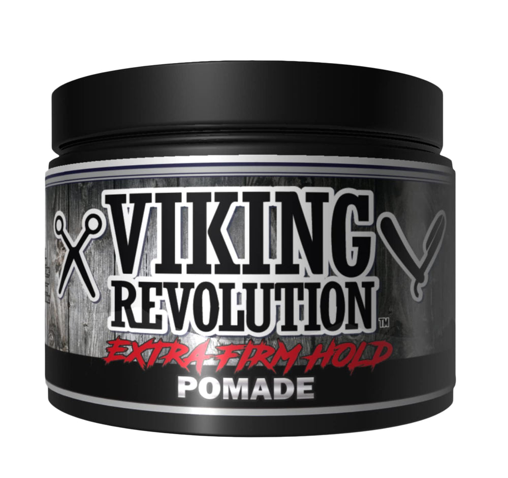 Pommade Viking Revolution Extreme Hold – look avant/après inspirant