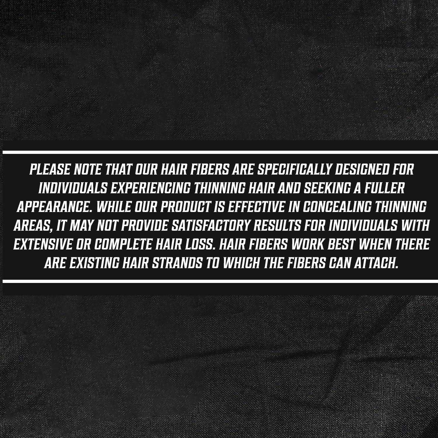 Viking Revolution fibres capillaires-noires: fini réaliste même par vent fort.