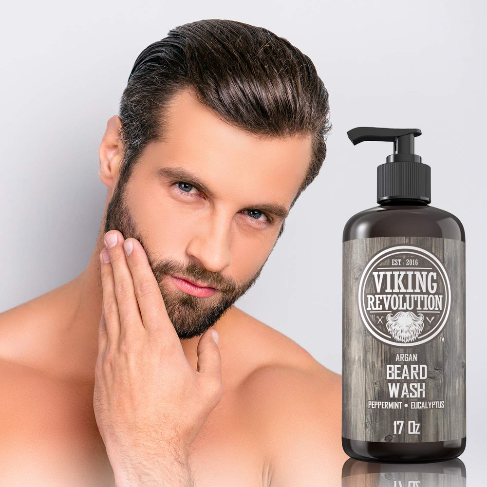 Viking Revolution flacon-482ml – routine barbe pratique et longue durée