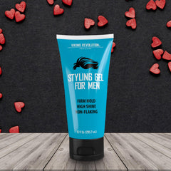 Gel coiffant Viking Revolution sans flocage, cheveux propres sans résidus