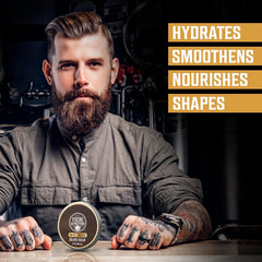 Huile d’argan et jojoba dans le baume Viking Revolution Sweet Tobacco, soin nourrissant.