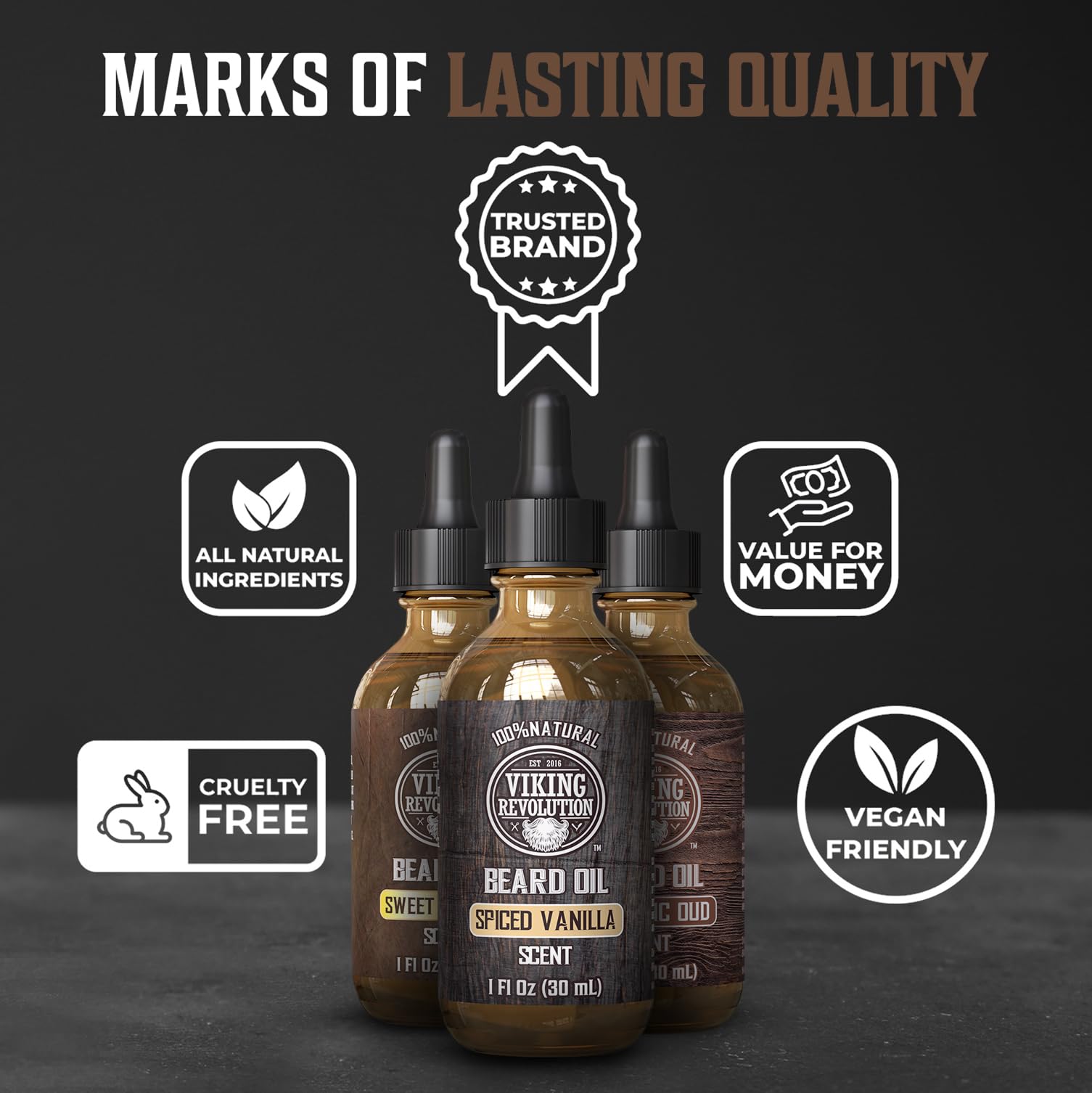 Application quotidienne de l’huile barbe Viking Revolution