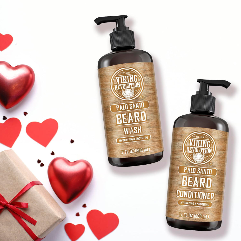 Huile barbe Viking Revolution avec argan et jojoba pour nourrir les poils.