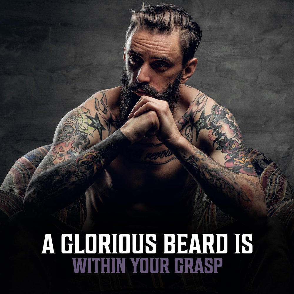 Viking Revolution huile barbe sauge sclaree rituel quotidien pour barbe maîtrisée