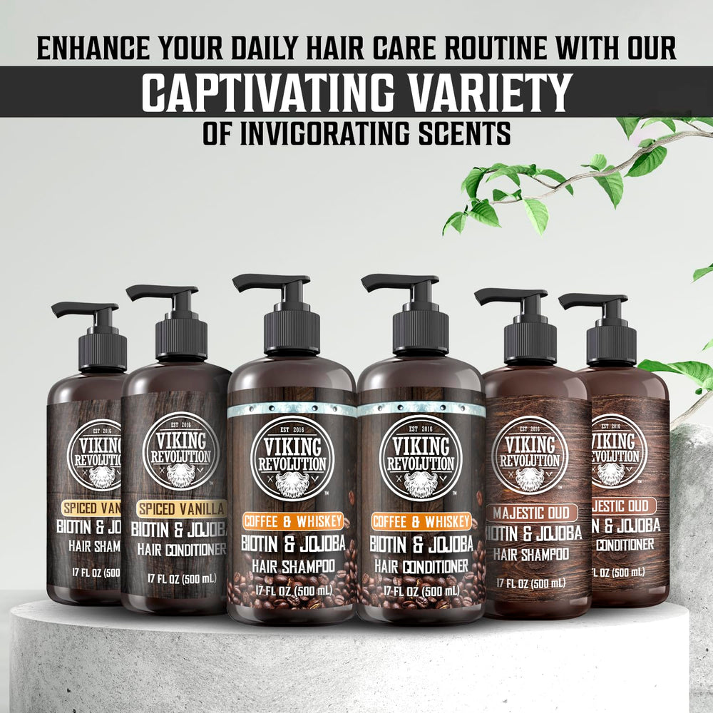 Viking Revolution soin hydratant huile jojoba et olive – cheveux nourris et doux.