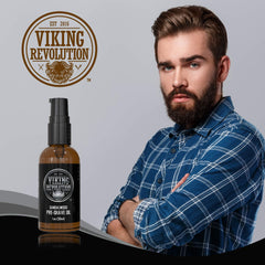Senteur bois de santal de l'huile pré-rasage Viking Revolution