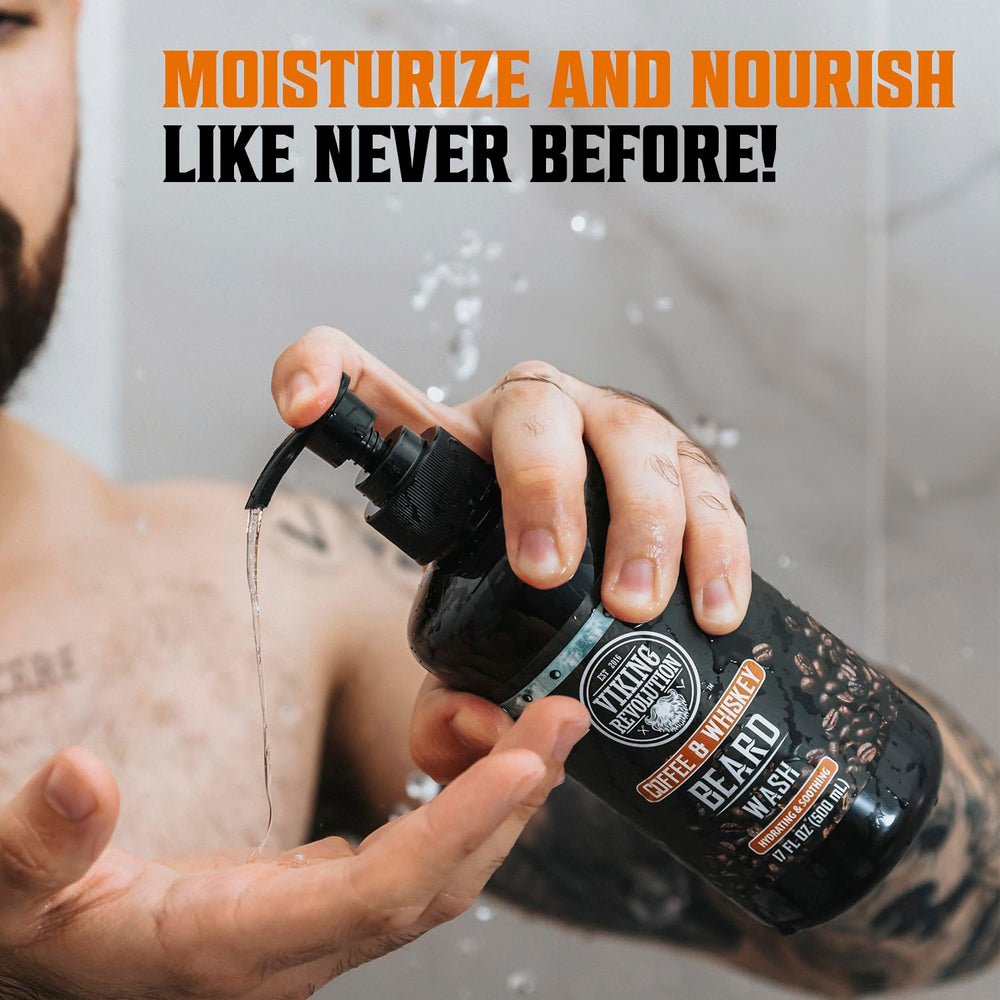 Viking Revolution huiles d’Argan et Jojoba – soin nourrissant pour barbe et peau