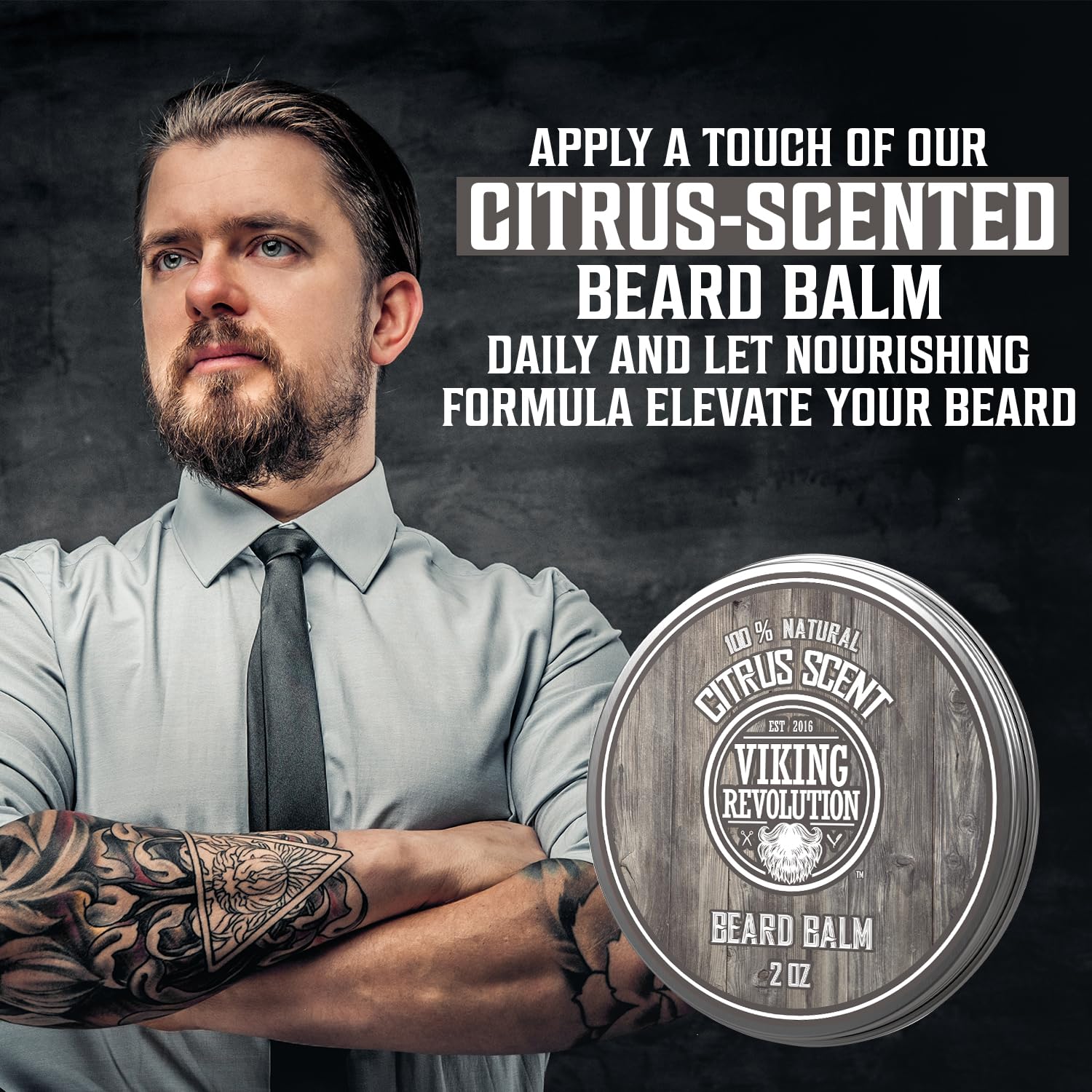 Ingrédients naturels argan et mangue nourrissent et assouplissent la barbe