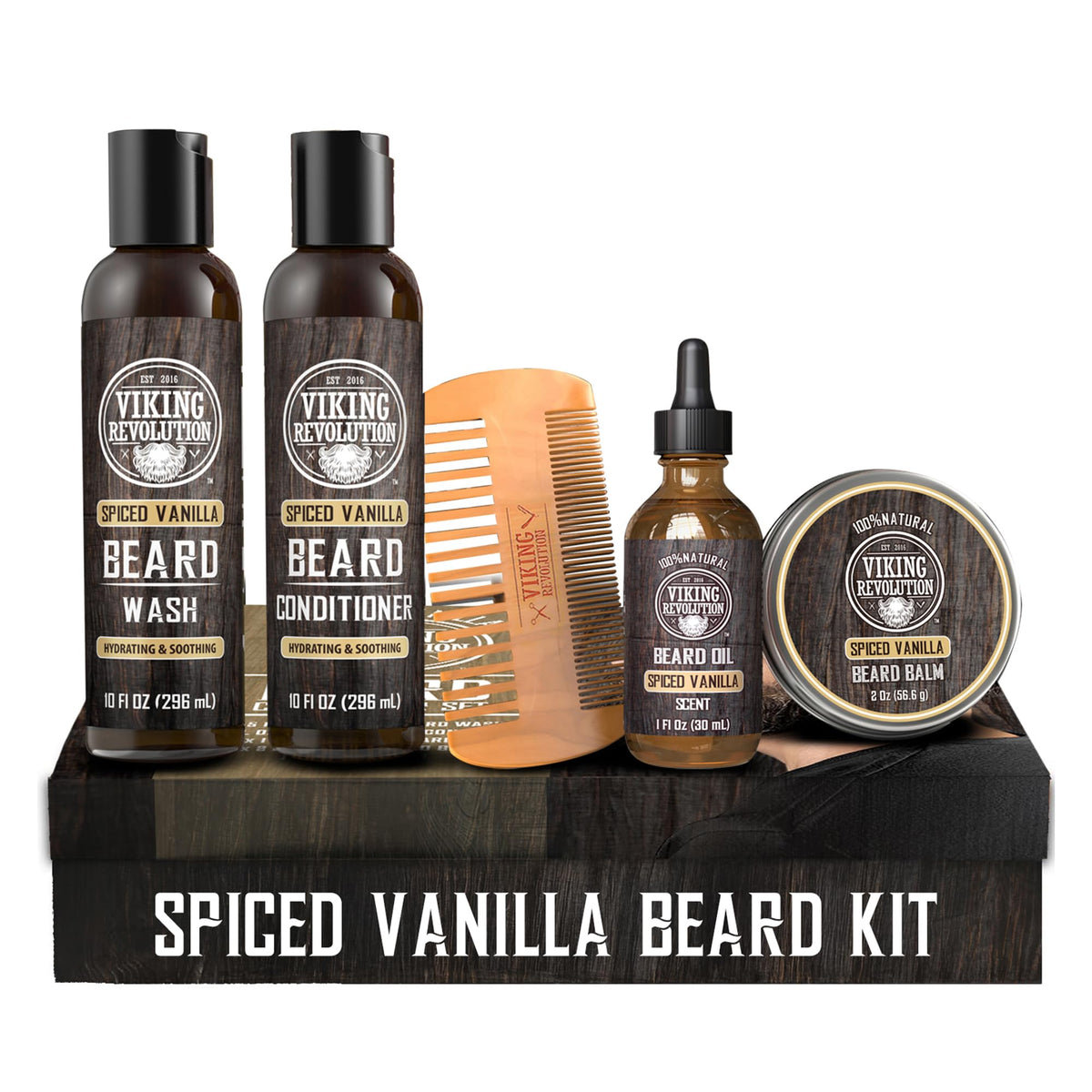 Viking Revolution Lavage Barbe: nettoyage doux pour démarrer la routine soin