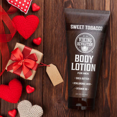 Lotion Viking Revolution tabac doux, absorption rapide pour peau prête à l'action