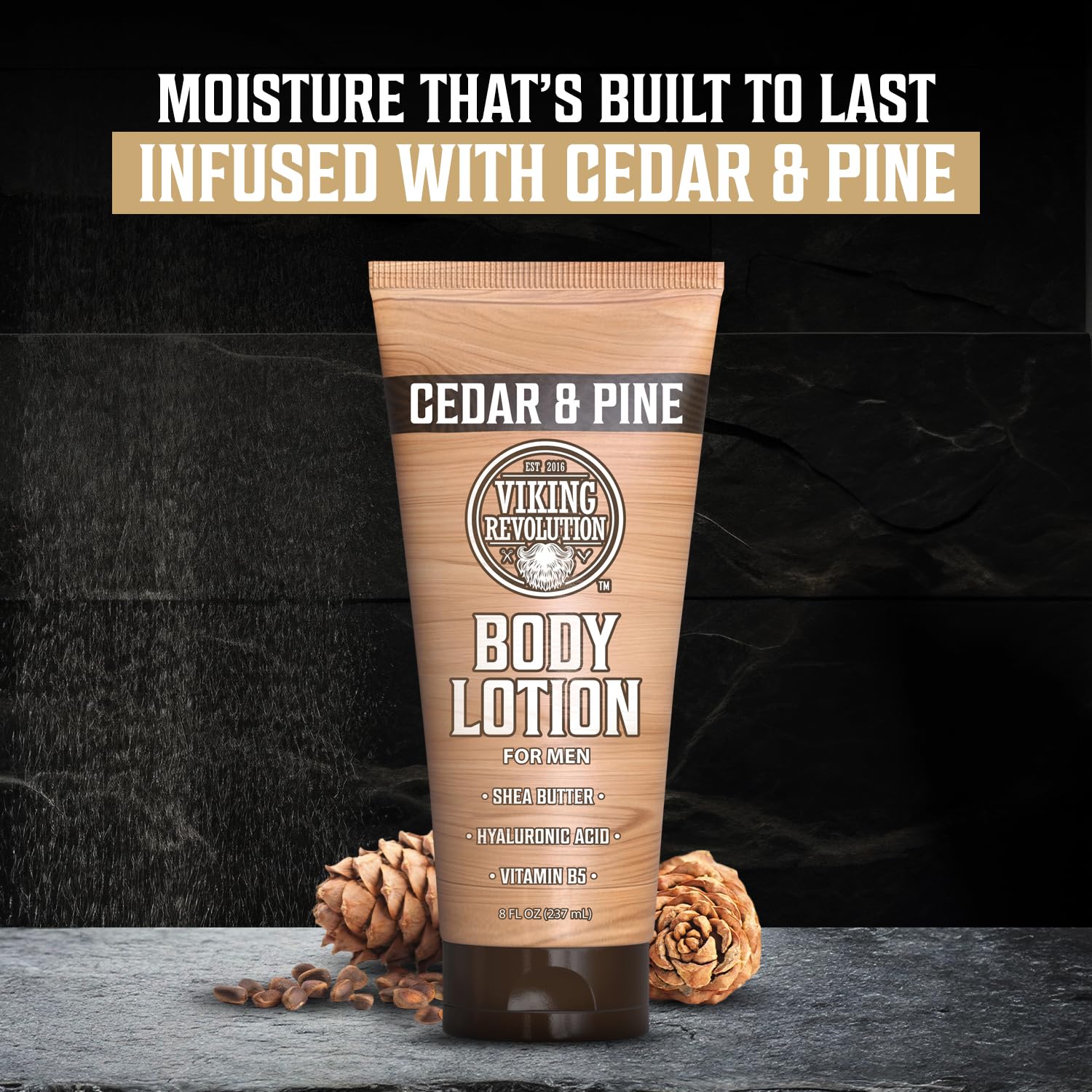 Flacon Viking Revolution de 236 ml prêt à l'usage après douche.