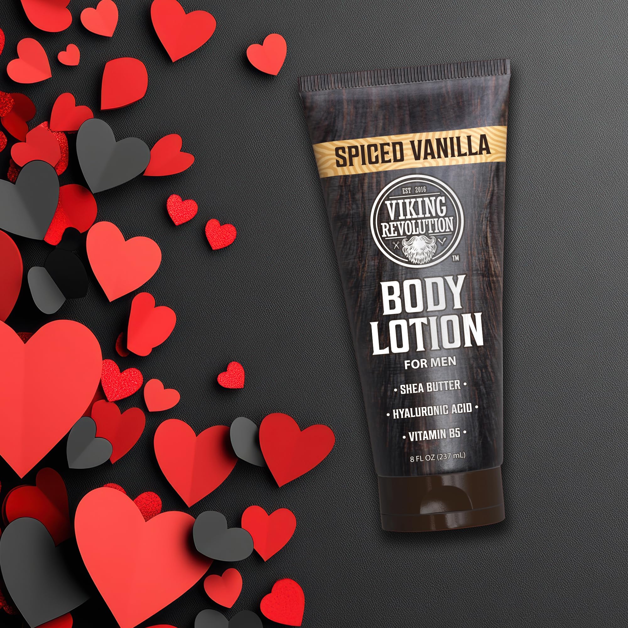 Application rapide et absorption sans gras, Viking Revolution Lotion pour homme.
