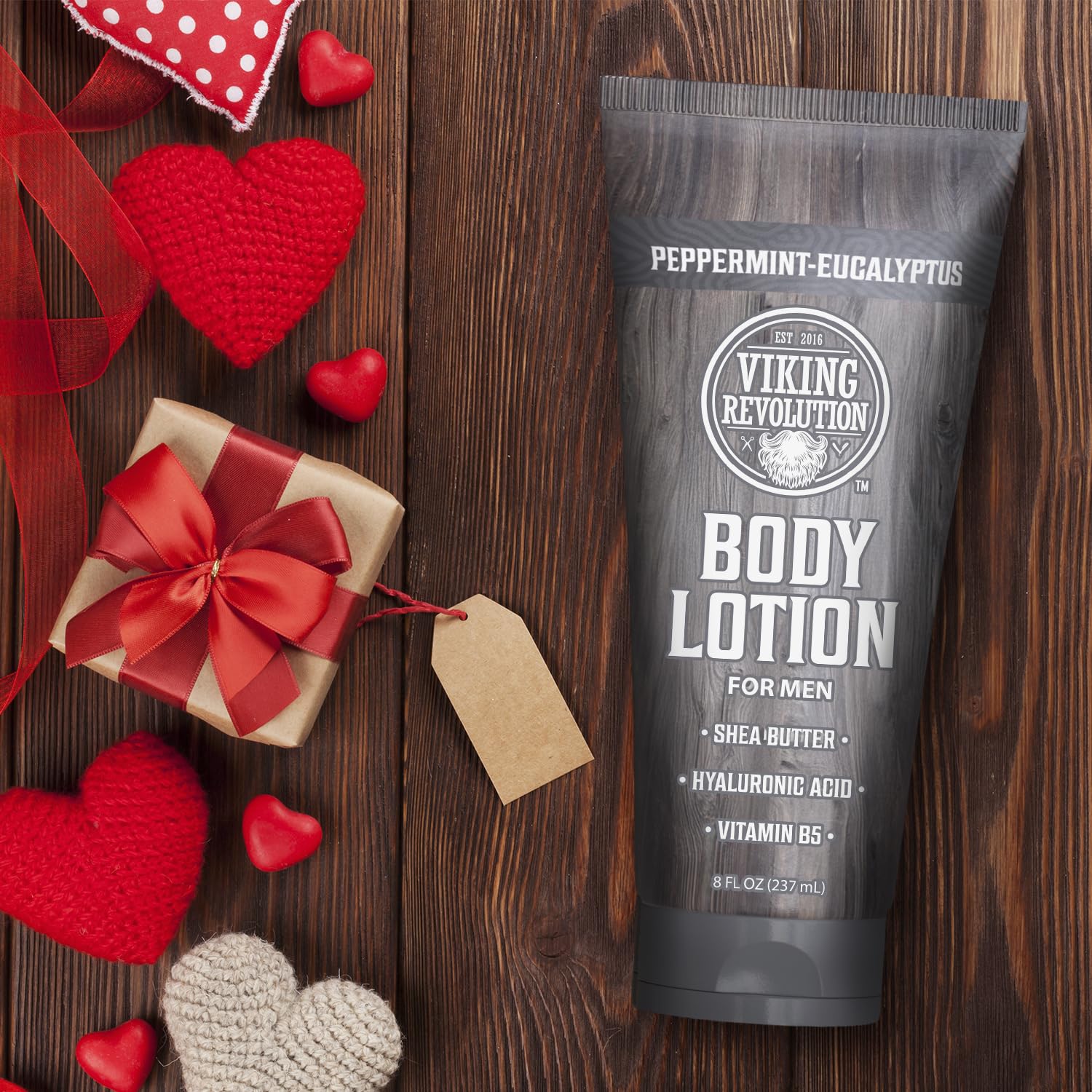 Texture non grasse de la lotion Viking Revolution pour application rapide