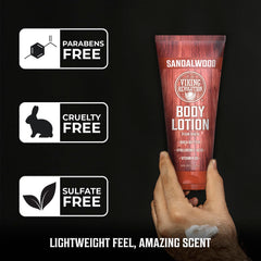 Lotion Viking Revolution au beurre de karité, soin nourrissant sans film gras