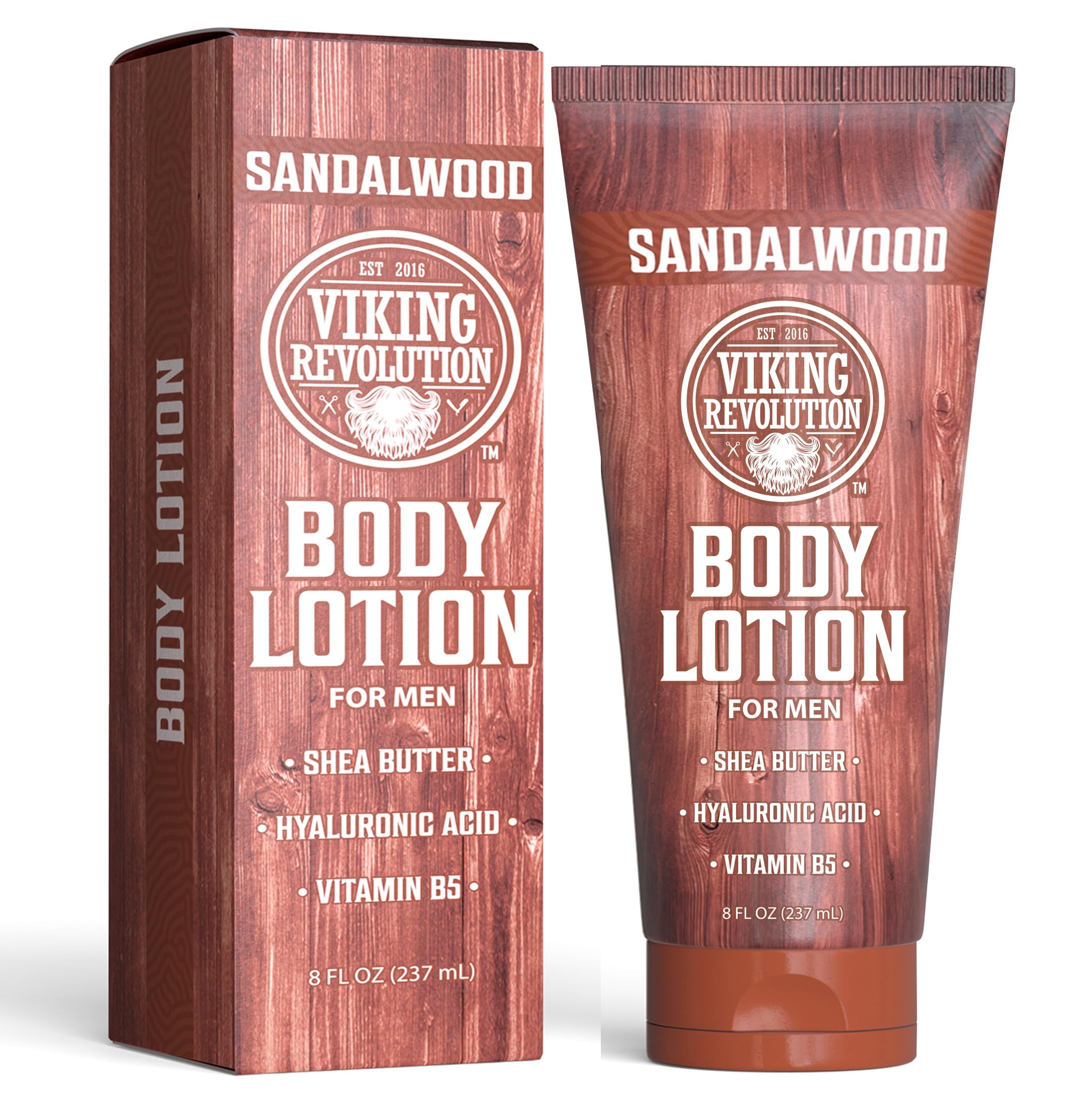 Lotion Viking Revolution utilisation quotidienne après douche pour peau hydratée
