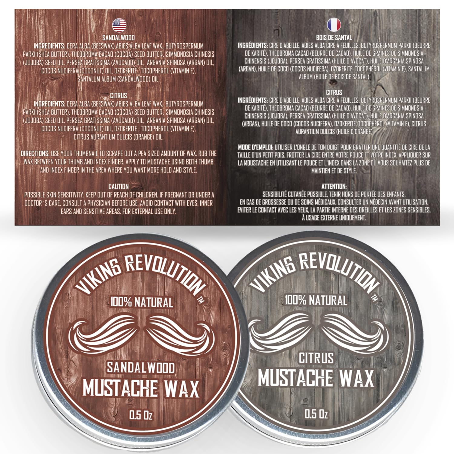 Étiquette et emballage Viking Revolution — informations utiles pour l’achat.