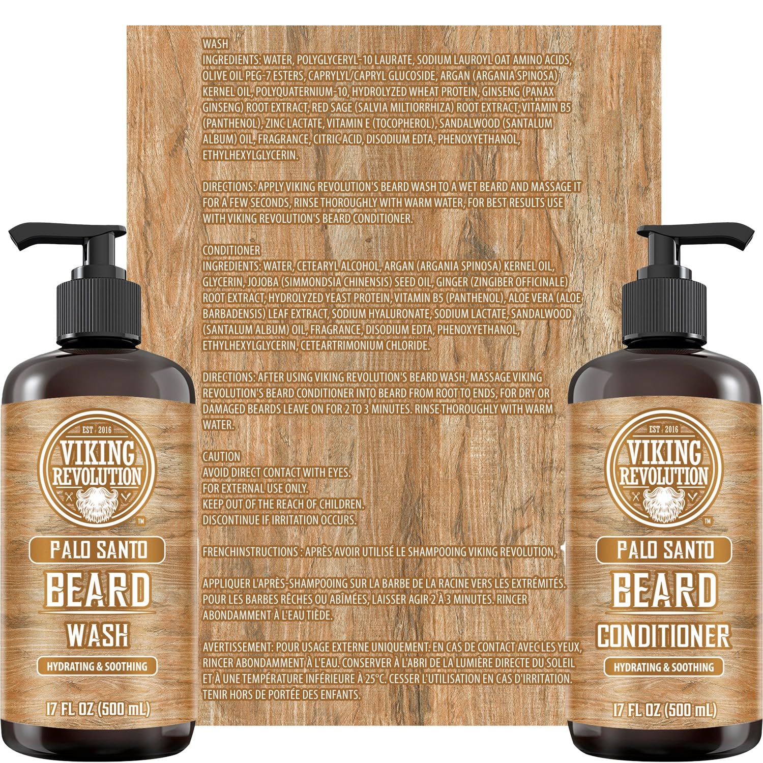 Parfum Palo Santo naturel de Viking Revolution pour une expérience masculine.