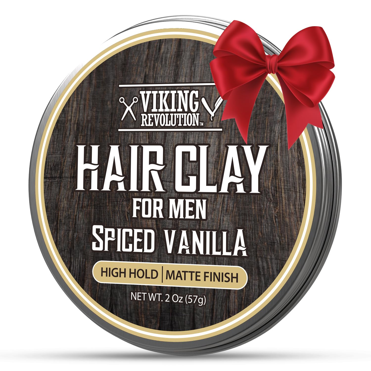 Pâte cheveux Viking Revolution Vanille Épicée offrant une tenue forte sans brillance.