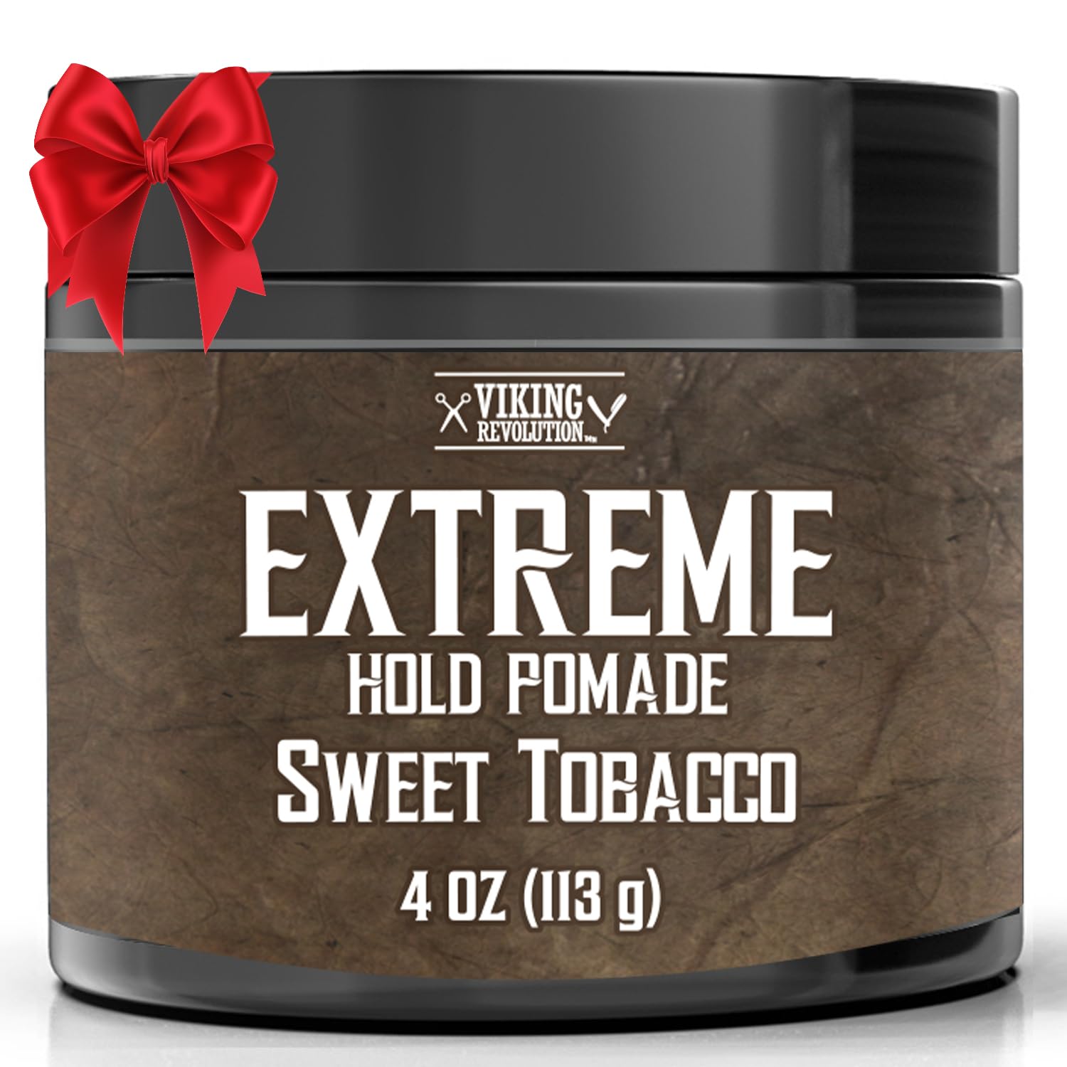 Pomade Viking Revolution Tabac Doux — bouteille prête à l’emploi, tenue fiable et parfum agréable.