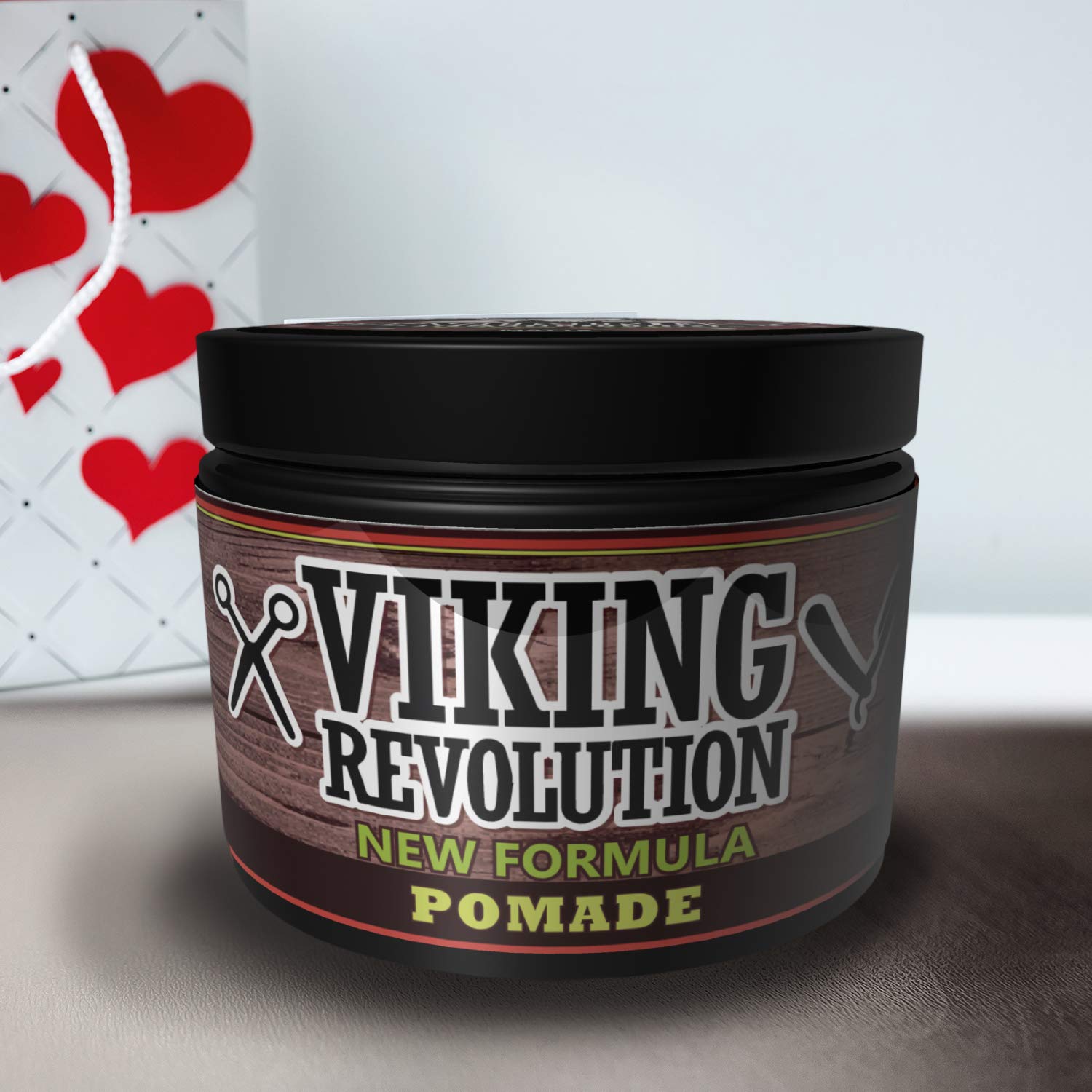 Texture mate naturelle capturée avec Viking Revolution pour un aspect discret.
