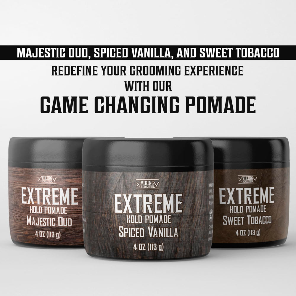 Viking Revolution Pomade Vanille Épicée — parfum masculin subtil qui dure.
