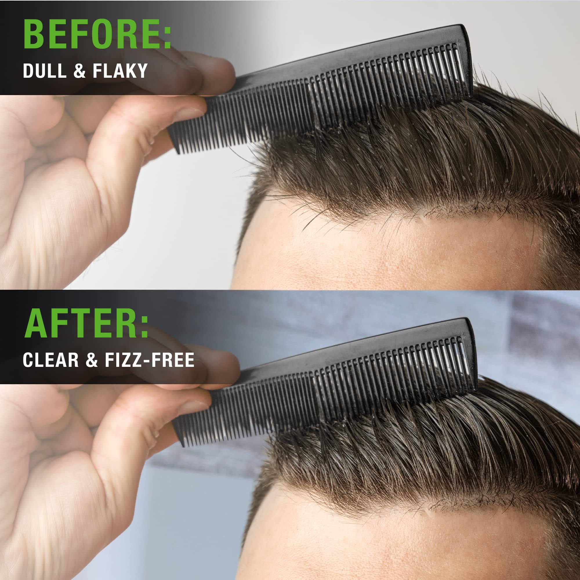 Utilisation facile du duo Viking Revolution pour cheveux propres et frais.