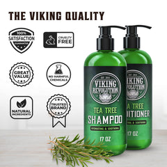 Rituel de soin Viking Revolution – texture et parfum pour cheveux revitalisés.