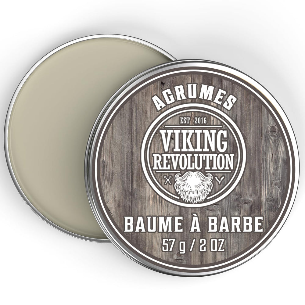 Rituel de soin masculin avec le baume Viking Revolution