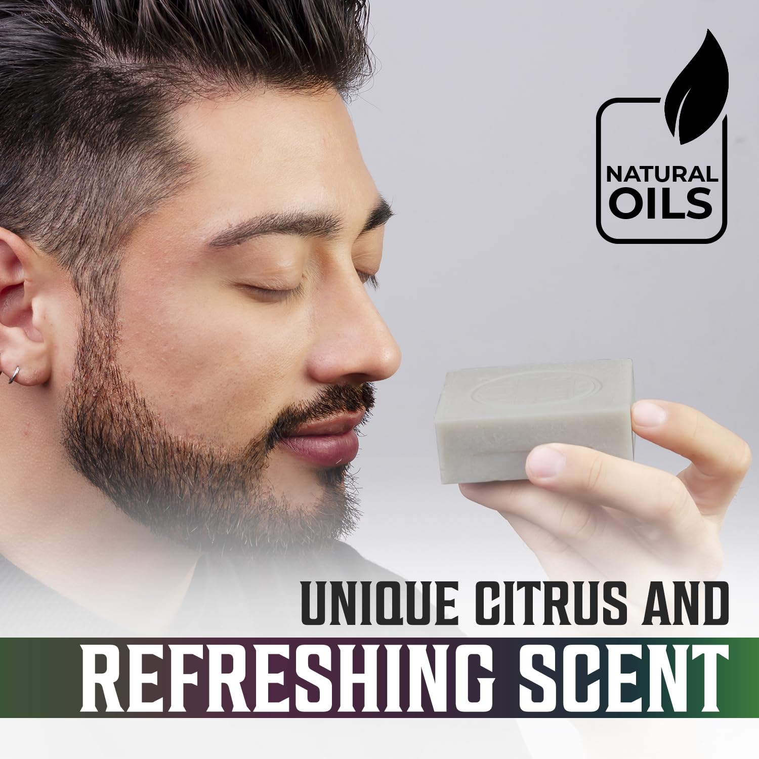 Texture onctueuse et mousse généreuse pour visage et corps.