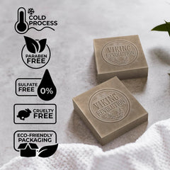 Savon nourrissant au coco et karité pour peau hydratée.