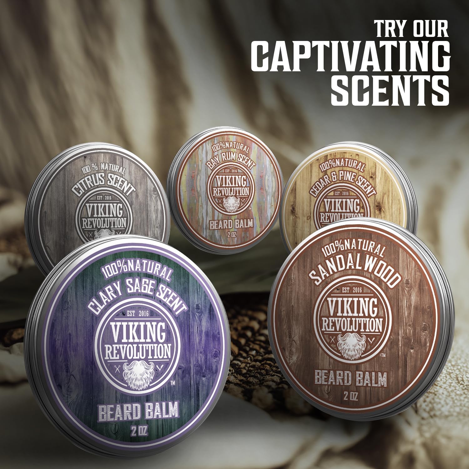 Barbe plus douce et peau apaisée après l’application Viking Revolution.