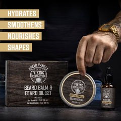 Viking Revolution senteur vanille-épice, parfum agréable pour grooming quotidien.