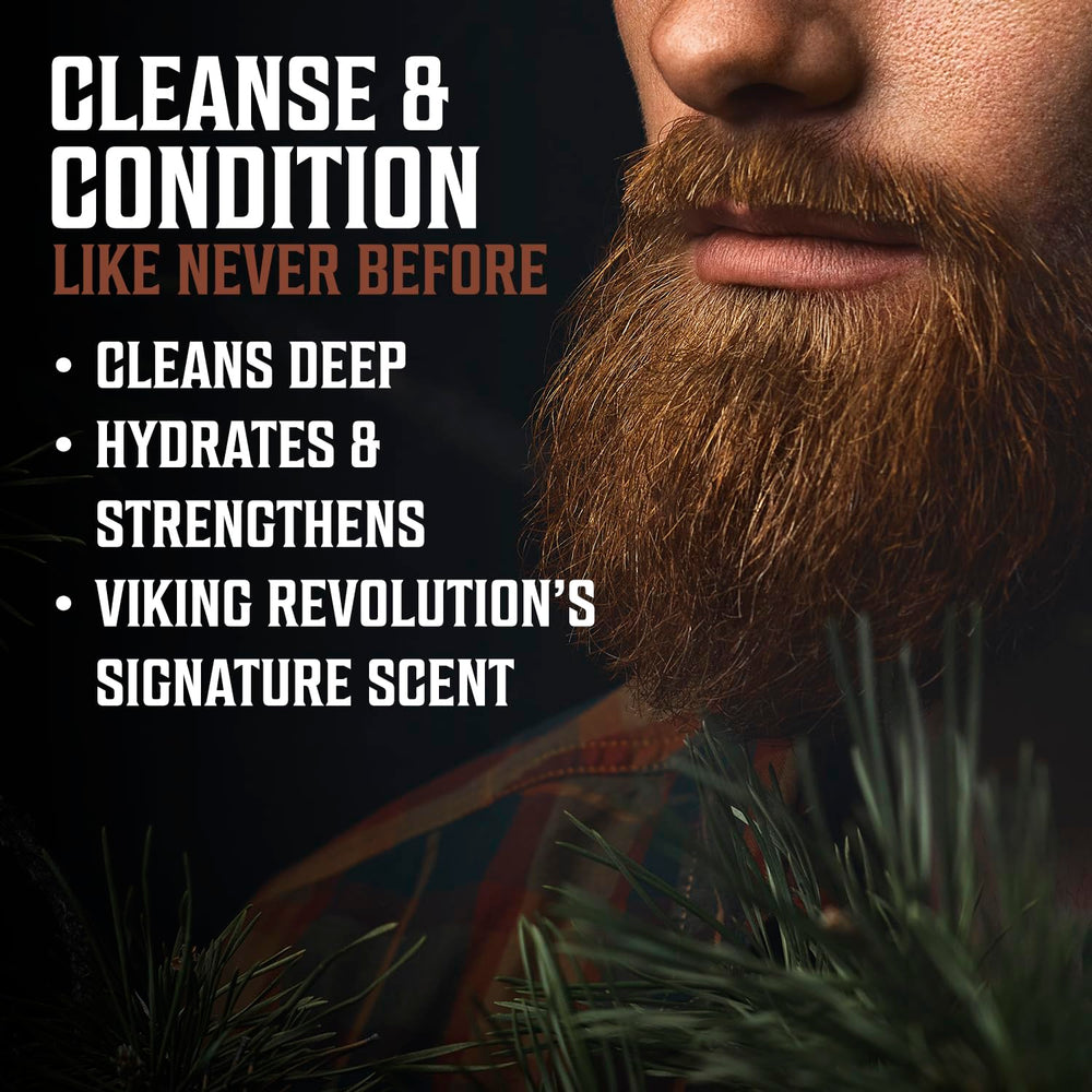 Viking Revolution soin-barbe-hydratation-profonde: barbe plus douce et souple.