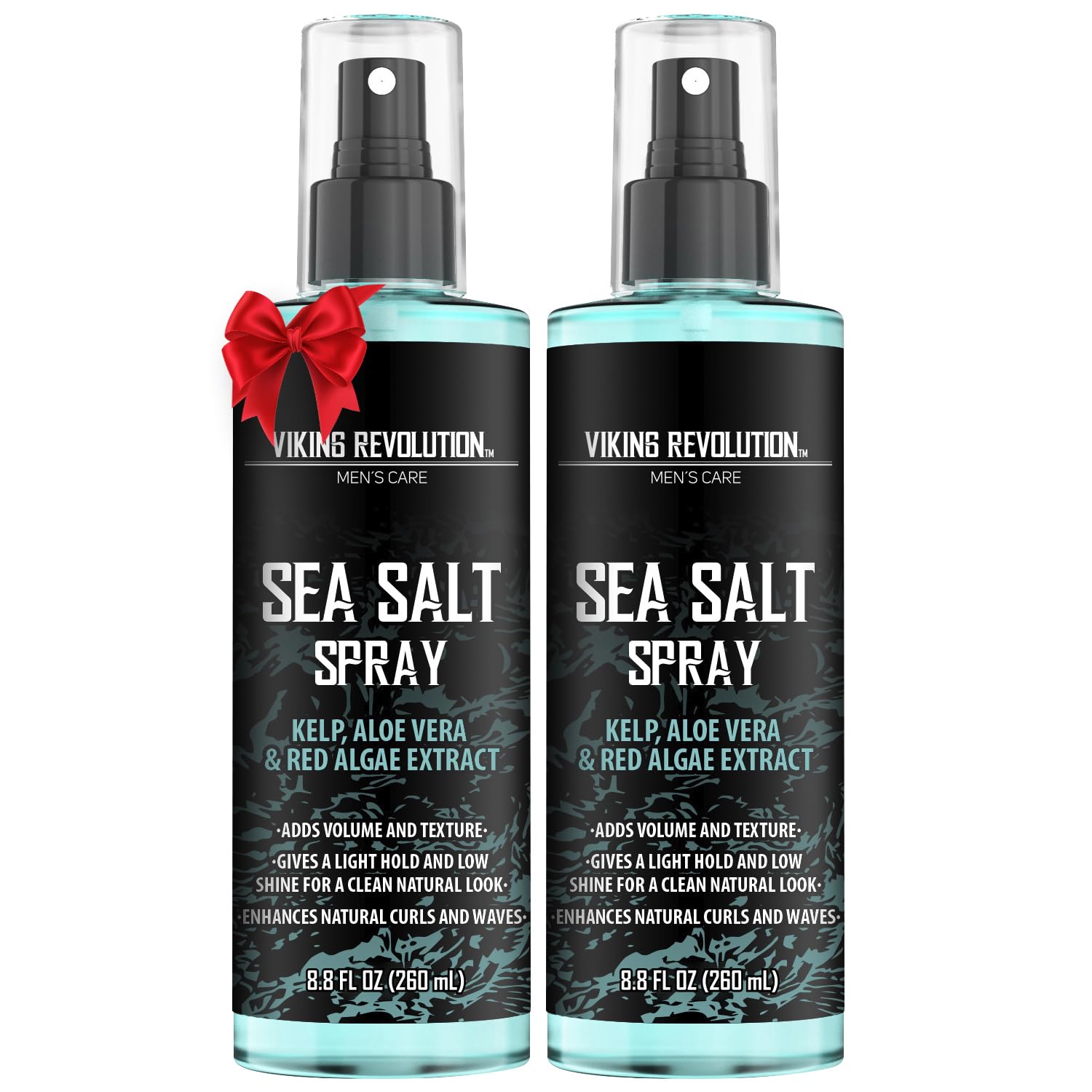Viking Revolution spray sel mer pour cheveux – bouteille prête à texturiser les cheveux