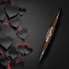 Stylo barbe Viking Revolution: applicateur et pinceau pour une coloration précise.