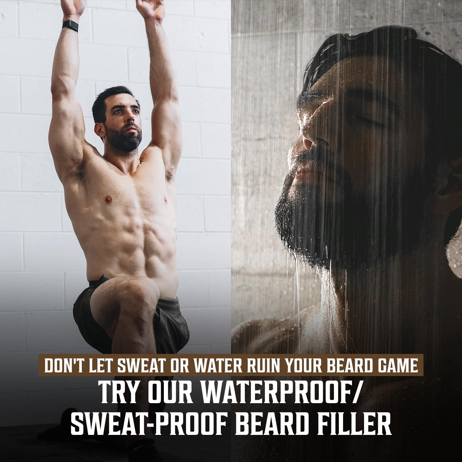 Stylo barbe Viking Revolution: étui avec embouts de rechange pour un entretien facile.