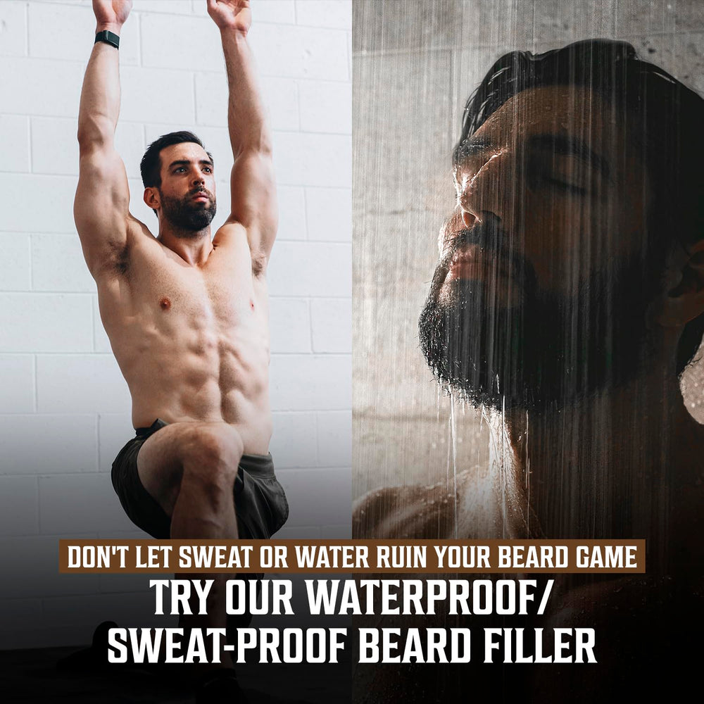 Stylo barbe Viking Revolution: étui avec embouts de rechange pour un entretien facile.