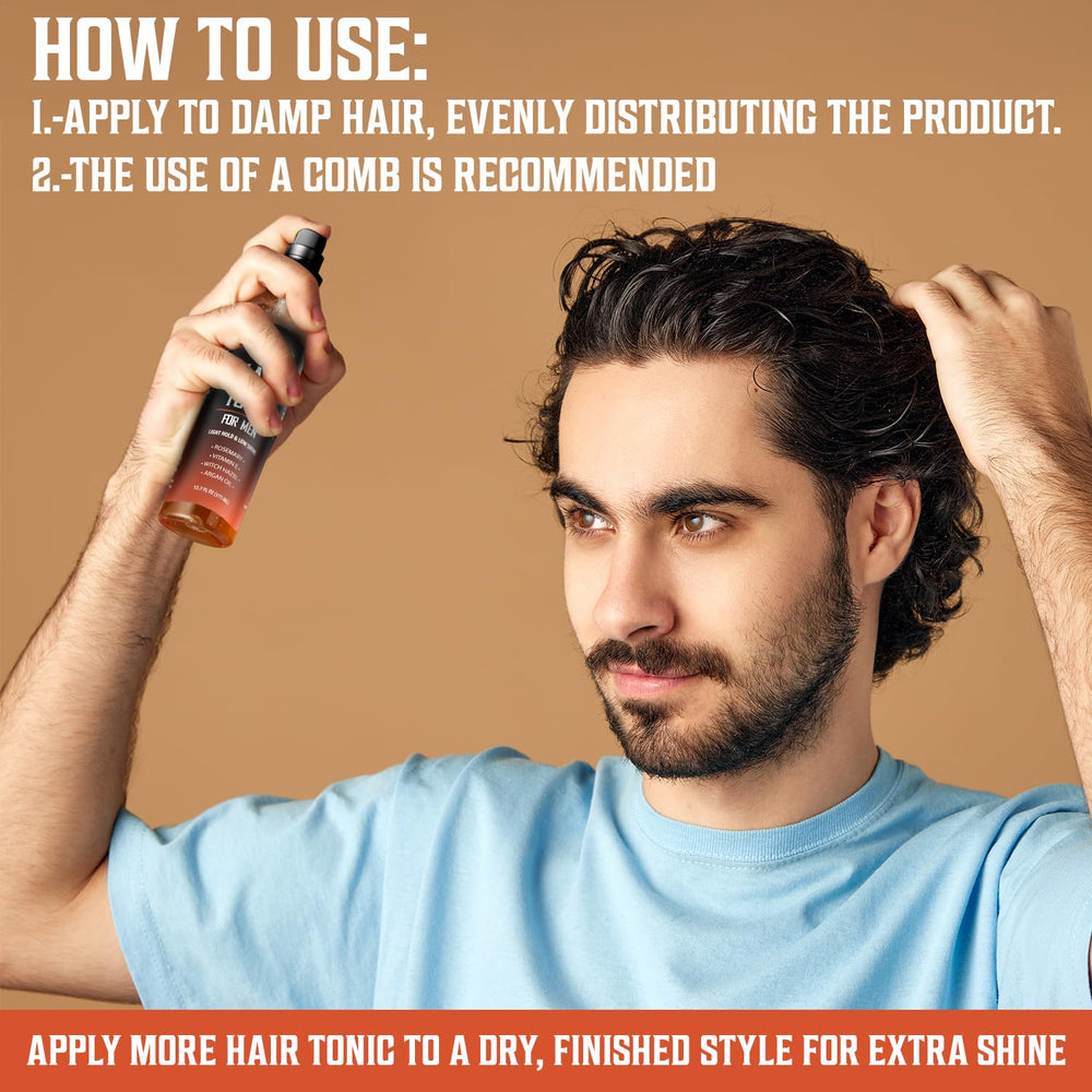 Viking Revolution Tonic Cheveux Homme — absorption rapide, fini léger sans gras.