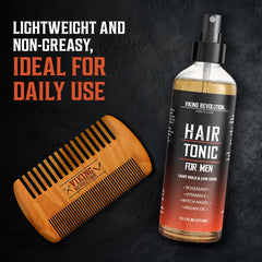 Viking Revolution Tonic Cheveux Homme — huile d’argan pour nourrir en profondeur.