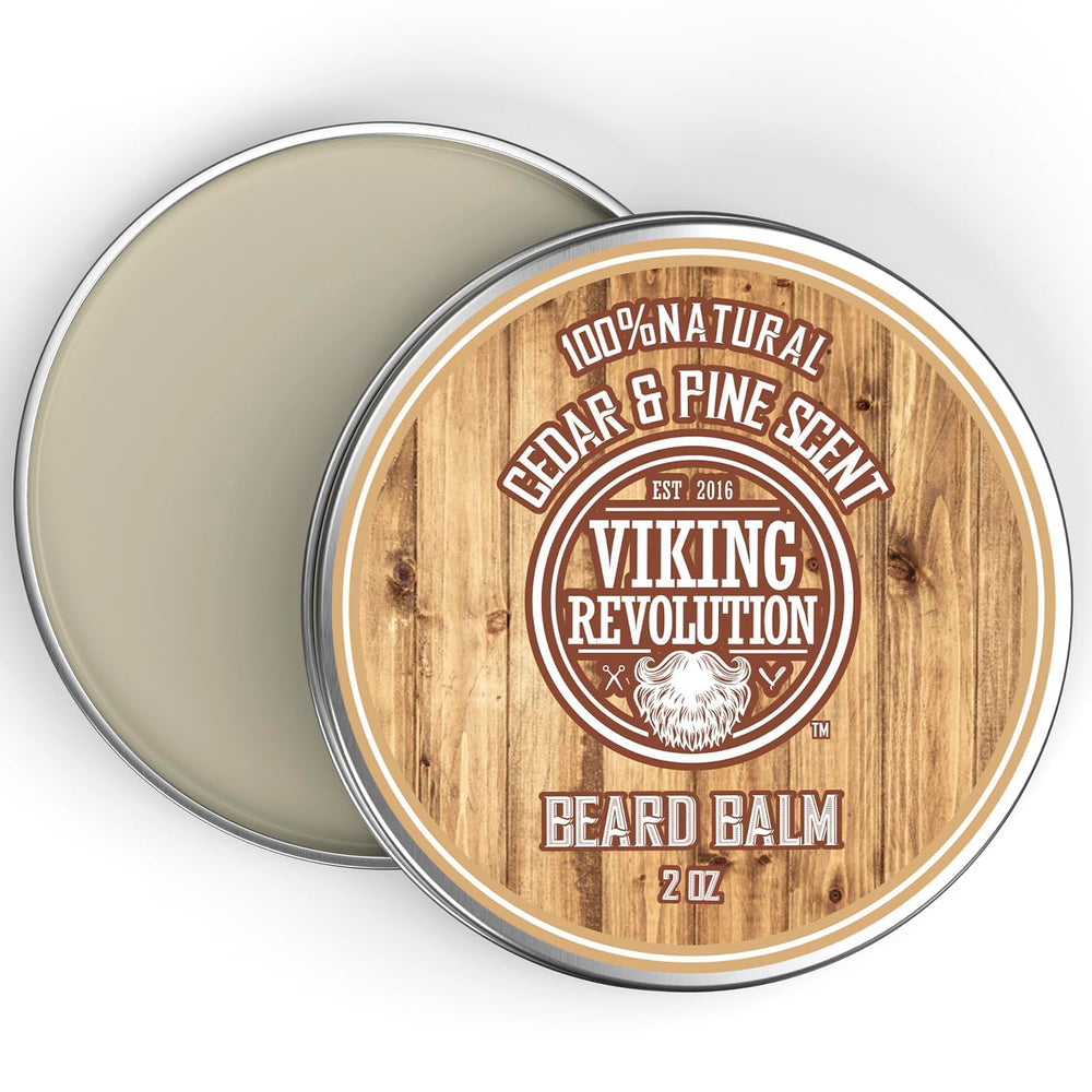 Viking Revolution usage quotidien barbe cédré-pin : soin rapide et efficace.