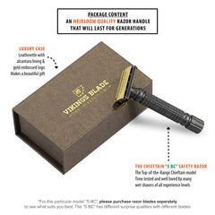 Coffret luxueux Vikings Blade – coffret cadeau élégant et durable.