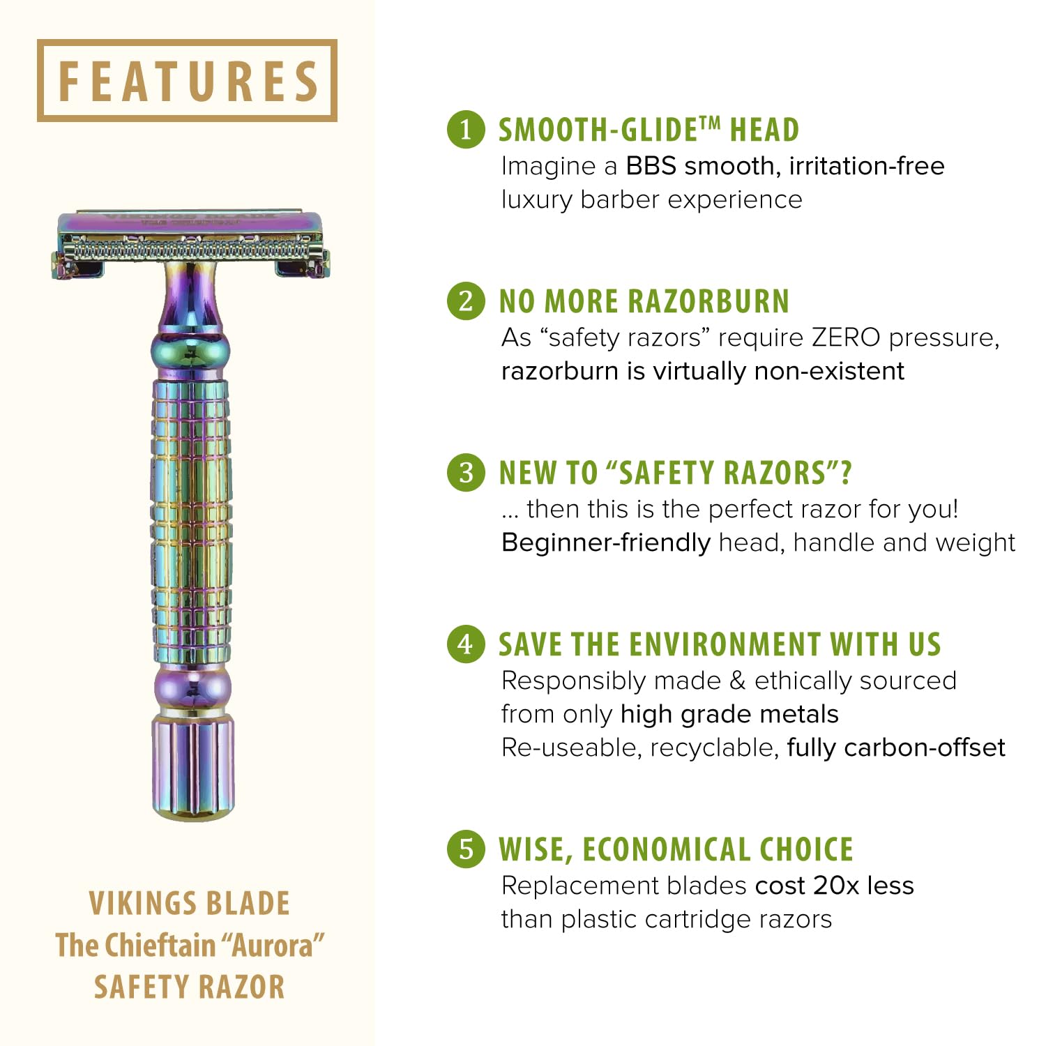 Etui luxe Vikings Blade, rangement élégant et sûr.