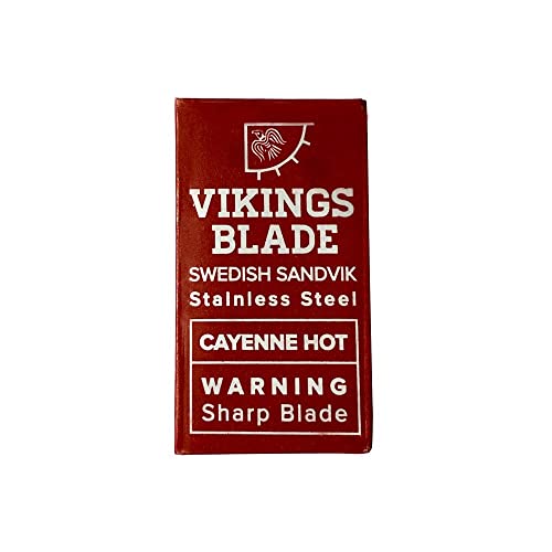 Lames Vikings Blade pour un rasage confortable sur poils moyens à grossiers.