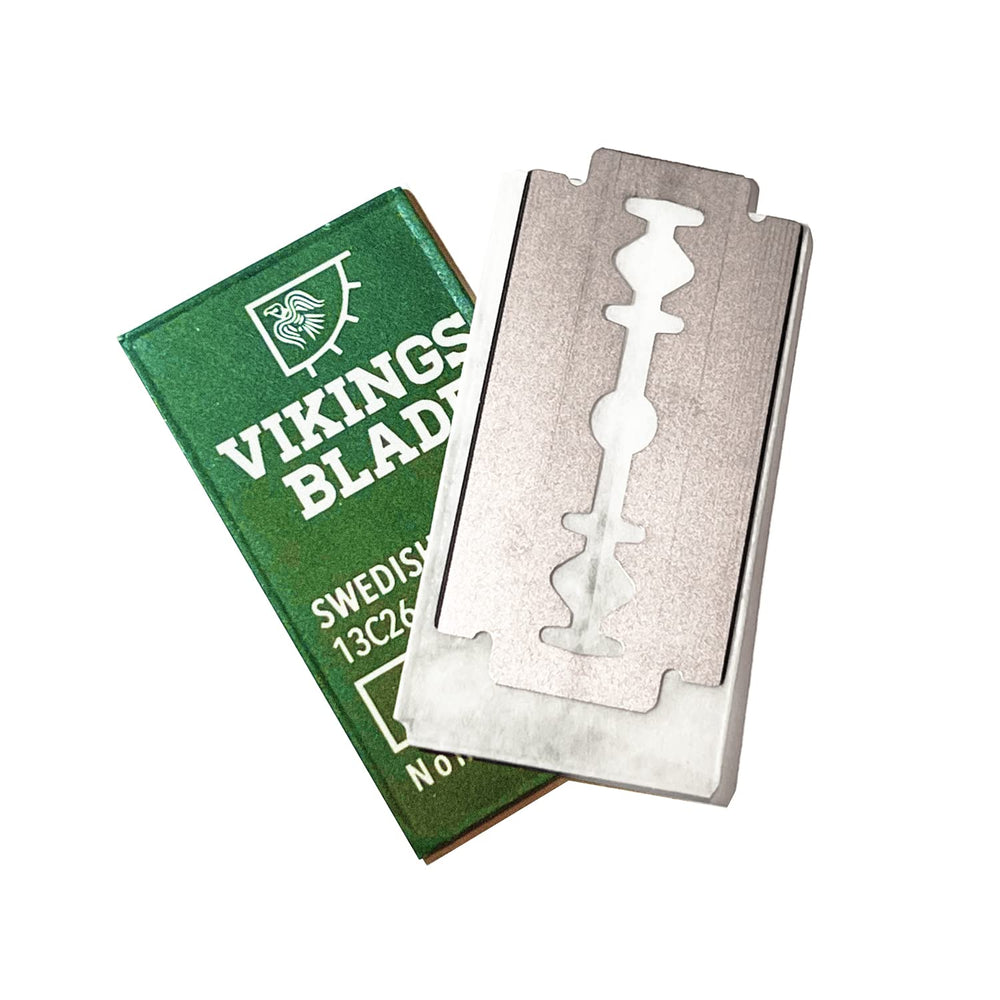Rasage doux pour peaux sensibles avec Vikings Blade
